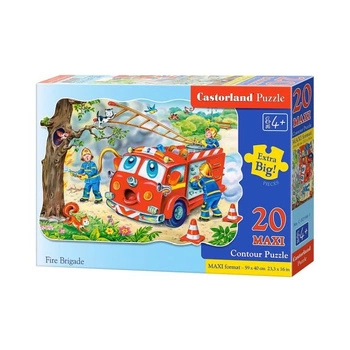 Castorland Puzzle 20 el. Maxi C-02146-1  FIRE BRIGADE