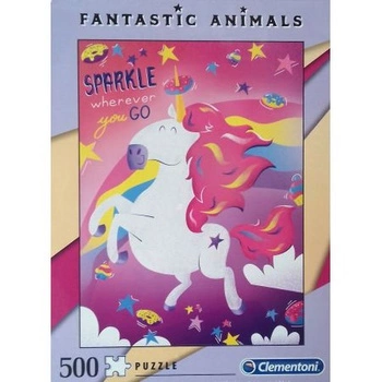 PUZZLE 500 EL FANTASTIC ANIMALS Unicorn