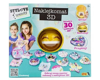 NAKLEJKOMAT 3D 6+