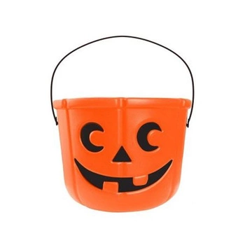 Wiaderko Uśmiechnięta Dynia, rozm. 18x14 cm