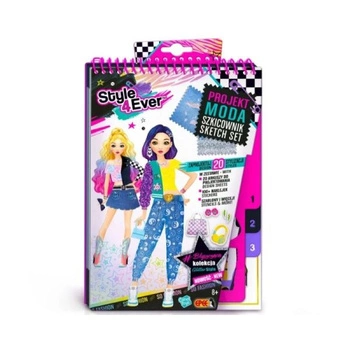PROJEKT MODA ZESTAW SZKICOWNIK