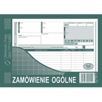 zamówienie ogólne a5