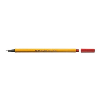 Cienkopis F-liner czerwony 0.4 mm Toma(10szt. w paczce)