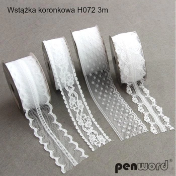 WSTĄŻKA KORONKOWA H072 3M MIX