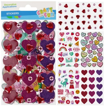 Naklejki Serca 3w1 mix CFART WITH FUN 567251