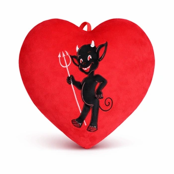 Serce z diabełkiem 37cm Walentynka