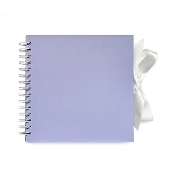 Album do zdobienia LAWENDOWY- satynowy 205x205mm, 35 kartek