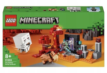 Klocki Lego Minecraft Zasadzka w portalu na Netheru 21255