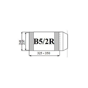 Okładka B5/2R D&D (wysokość 236 mm, szerokość 325/350 mm) ( paczka 25szt)