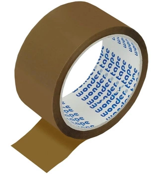 Taśma pakowa WONDER 48x50 brąz A2K  -30 DO 100 C
