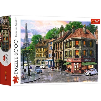 Puzzle 6000 el. Uliczka Paryża Trefl