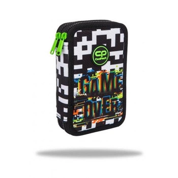 Coolpack Piórnik Jumper 2 podwójny z wyposażeniem Game Over