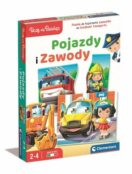 Clementoni Pojazdy i Zawody Uczę Się Bawiąc 2