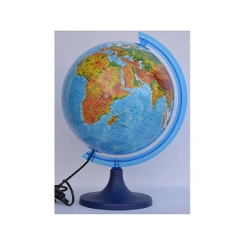 GLOBUS 250 MAPA FIZYCZNA Z PODŚWIETLENIEM  