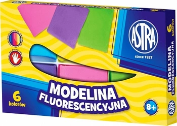 MODELINA ASTRA FLUORESCENCYJNA 6 KOLORÓW