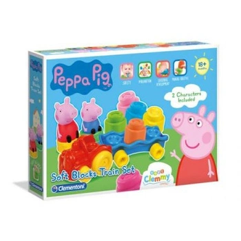 Clemmy Soft. Pociąg Peppa Pig Clementoni