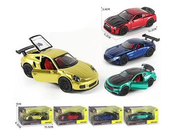 Auto sportowe metalowe , 12cm, mix kolorów