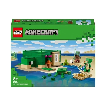 Klocki Lego Minecraft Domek na plaży żółwi 21254