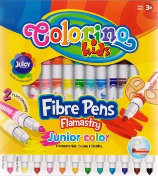 Flamastry Junior 12 kolorów Colorino