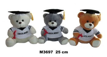 MIŚ 25CM Z BIRETEM