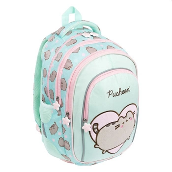 PLECAK 4-KOMOROWY BPL-58 PUSHEEN MINT mkmp