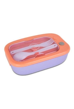 COOLPACK - MIL - ŚNIADANIÓWKA - 1100 ml - PEACH/PURPLE