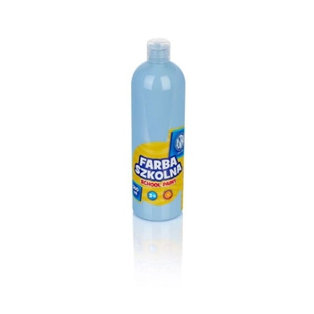 Farba Szkolna Plakatowa 500ml Błękitna Astra