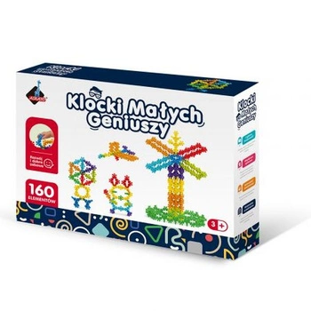 KLOCKI MAŁYCH GENIUSZY KWIATKI KULKi  160e