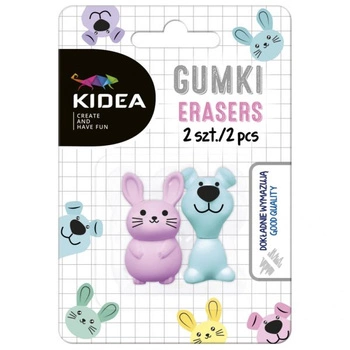 GUMKi ZWIERZAKI 2 SZT. KIDEA