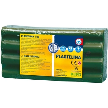 PLASTELINA LUZEM 1KG ZIELONA CIEMNA