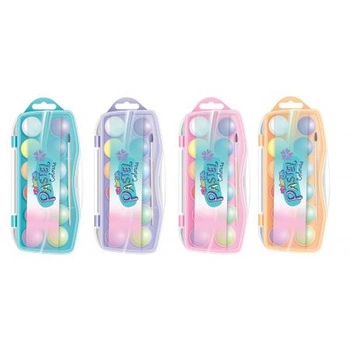 FARBY AKWARELOWE 12 KOLORÓW PASTEL