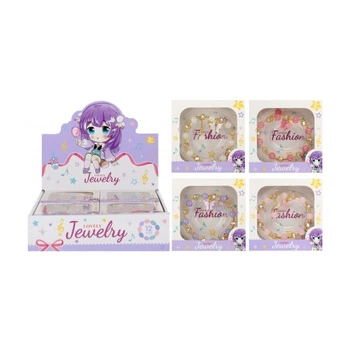 Zestaw piękności bransoletka Motyl MEGA CREATIVE 543833 9x9x2cm (display 12)