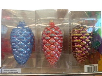 FORMA choinkowa ozdoba SZYSZKA