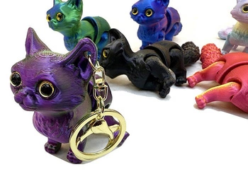 Brelok 3D - kot (3/621527 )