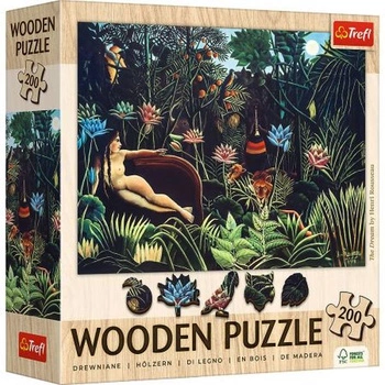 Puzzles 200 Wooden Puzzles The Dream - Henri Rousseau