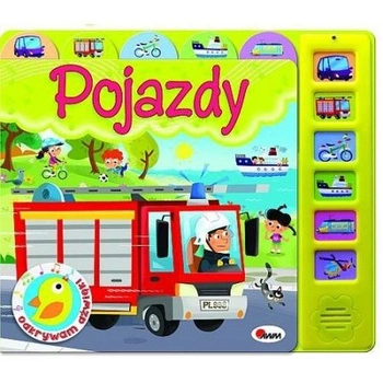 Książeczka Odkrywam Dźwięki Pojazdy AWM