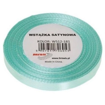 Wstążka satynowa 12mm/32m 181  MIĘTA