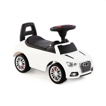 Samochód-jeździk 'SuperCar' Nr2 z sygnałem dźwiękowym (biały)